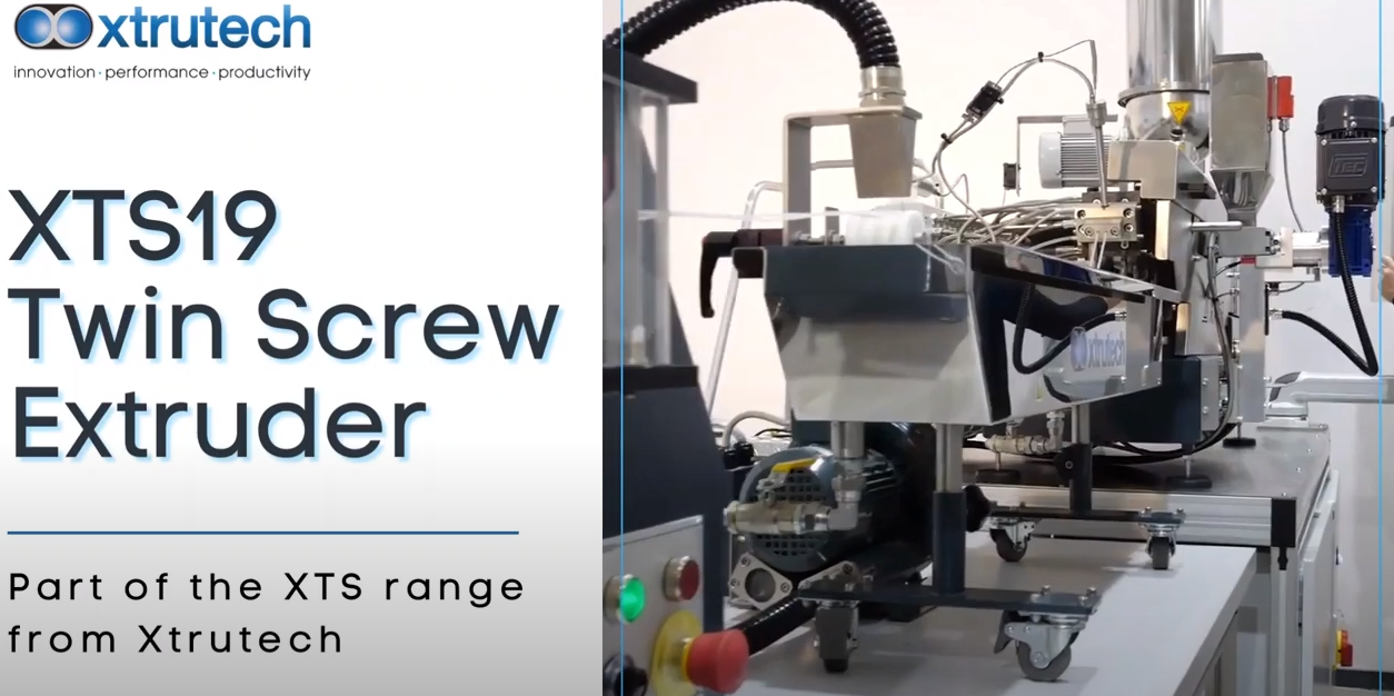 XTS19 Twin Screw Extruder Laboratory Line | Xtrutech | XTS Range